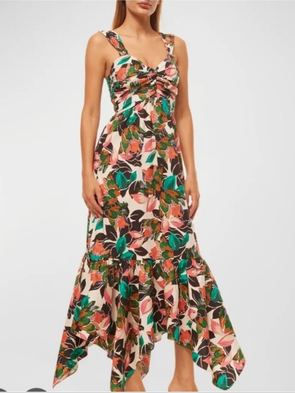 Misa Los Angeles Esperanza Poplin Las Palmas Dress NWT